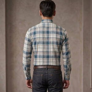 Men’s Classic Checkered Full Sleeve Casual & Smart Formal Cotton Shirt